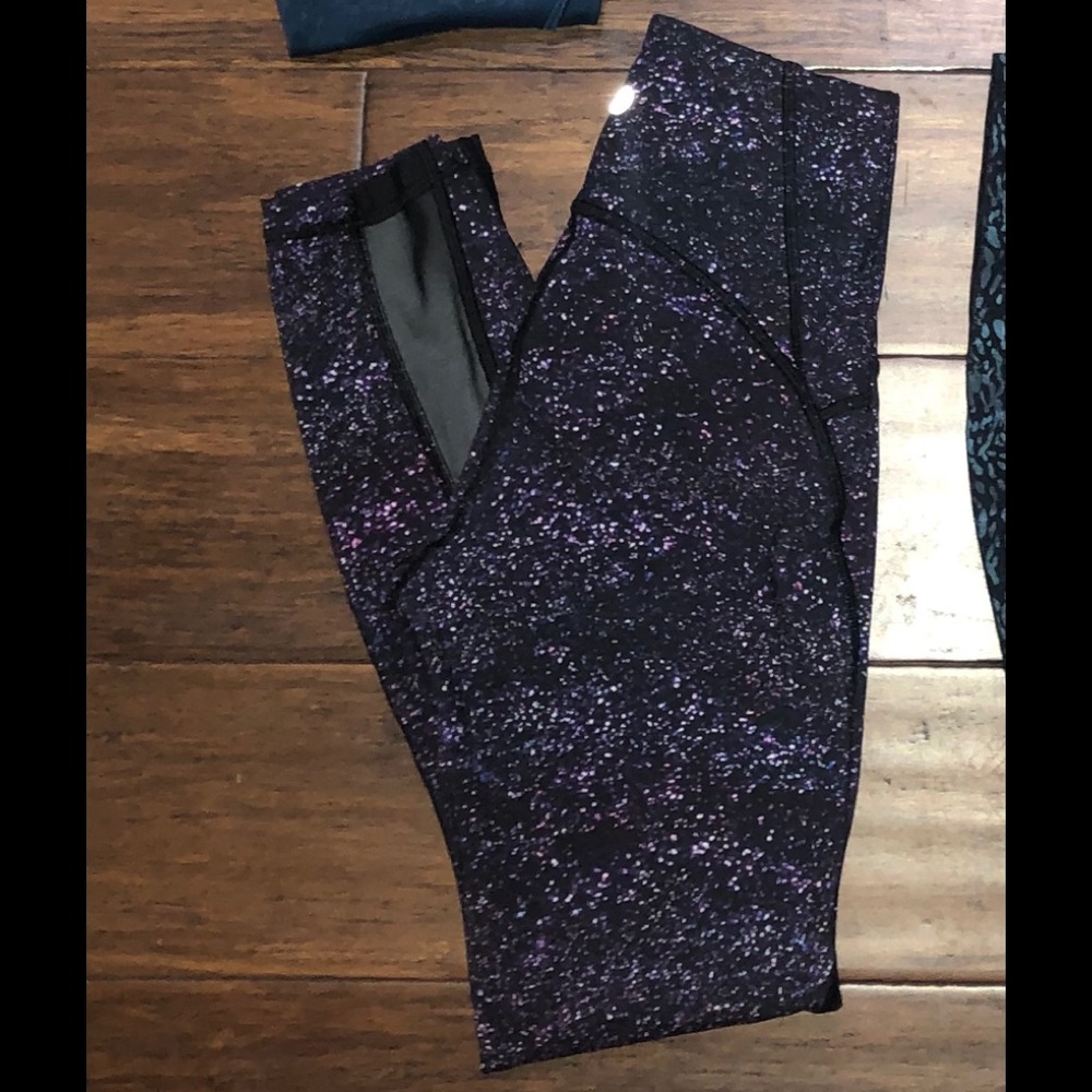 EUC High Rise Train Times Galaxy Print 7/8